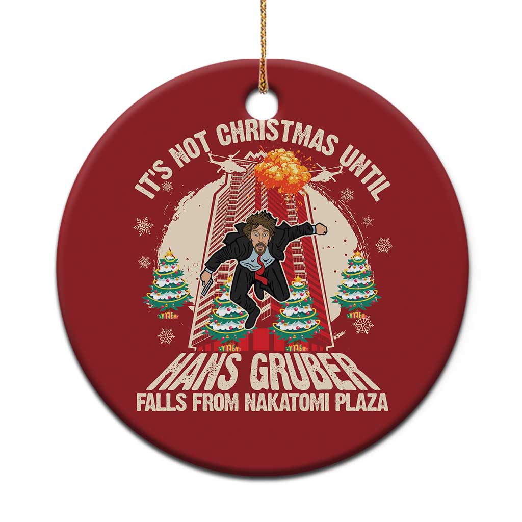 Xmas Nakatomi Plaza Christmas Ornament Hans Gruber Xmas Party 2024 - Wonder Print Shop