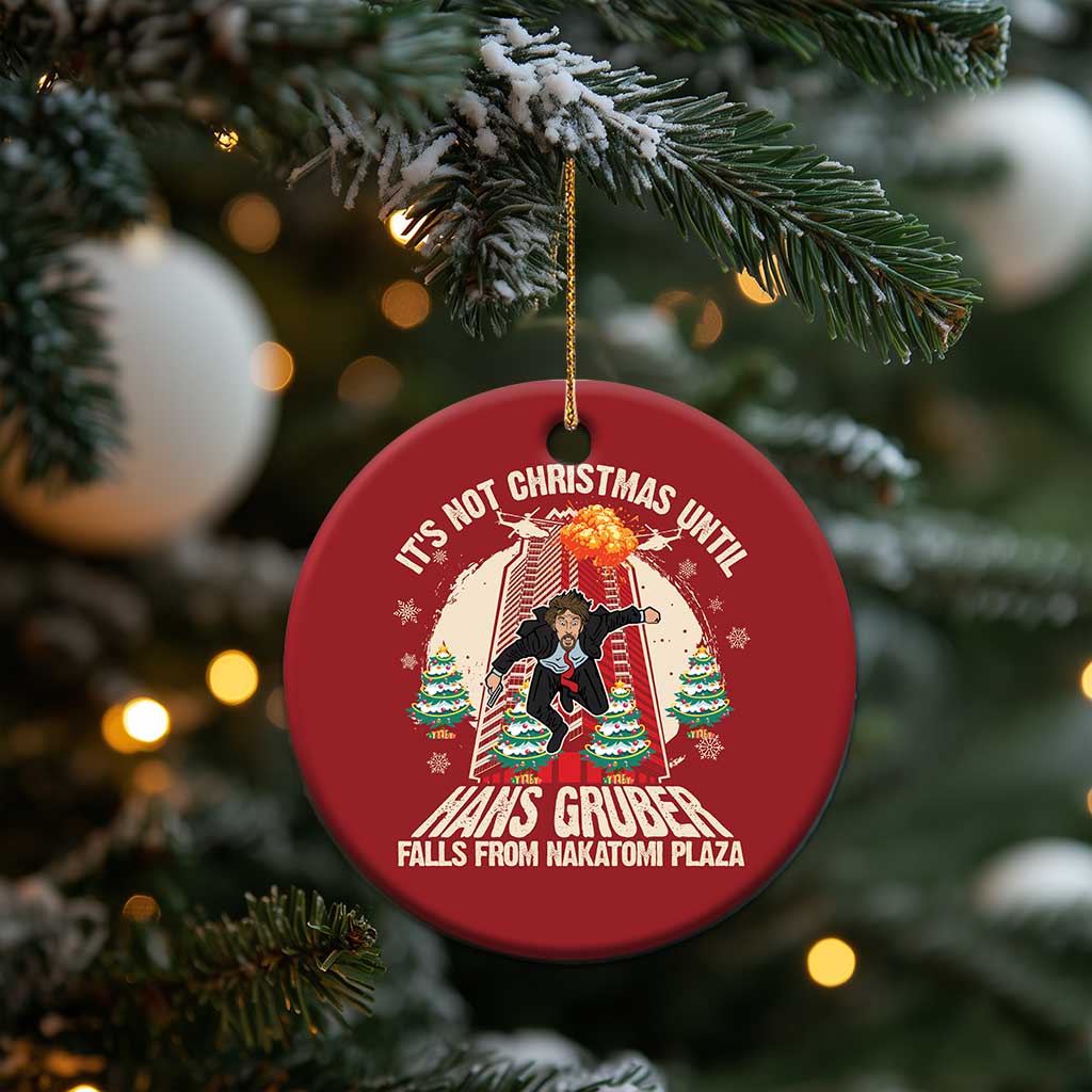 Xmas Nakatomi Plaza Christmas Ornament Hans Gruber Xmas Party 2024 - Wonder Print Shop
