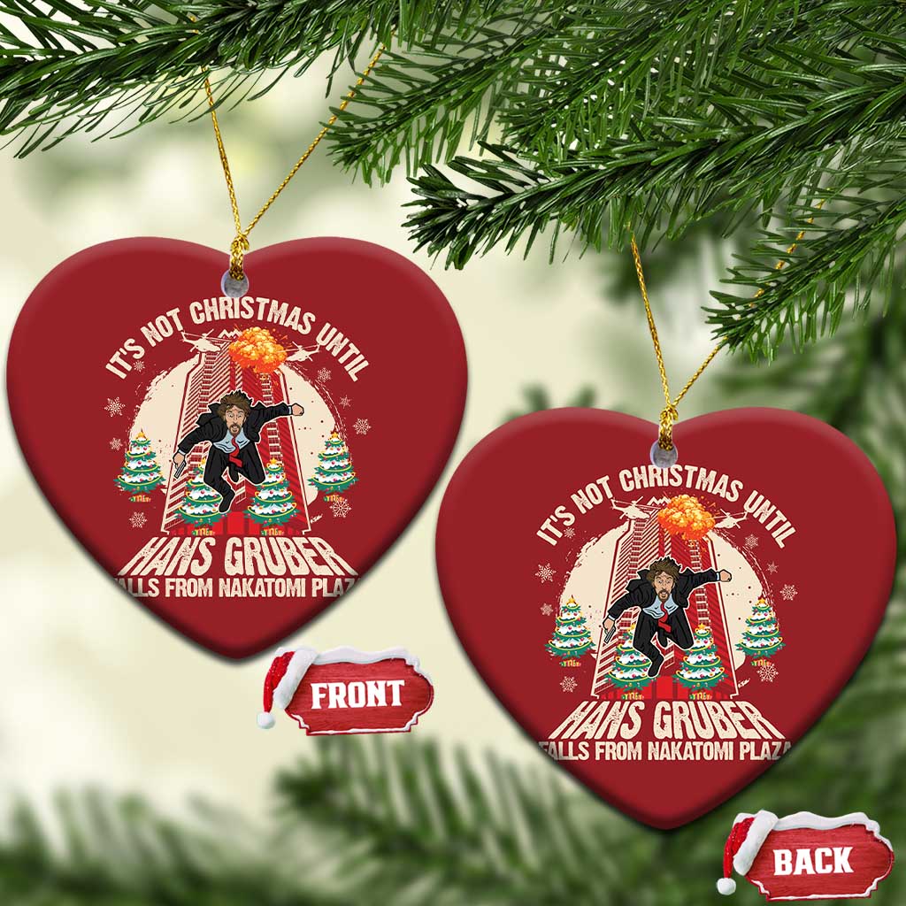 Xmas Nakatomi Plaza Christmas Ornament Hans Gruber Xmas Party 2024 - Wonder Print Shop