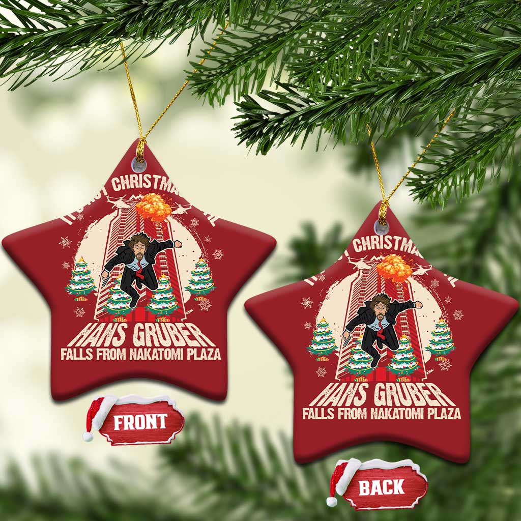 Xmas Nakatomi Plaza Christmas Ornament Hans Gruber Xmas Party 2024 - Wonder Print Shop