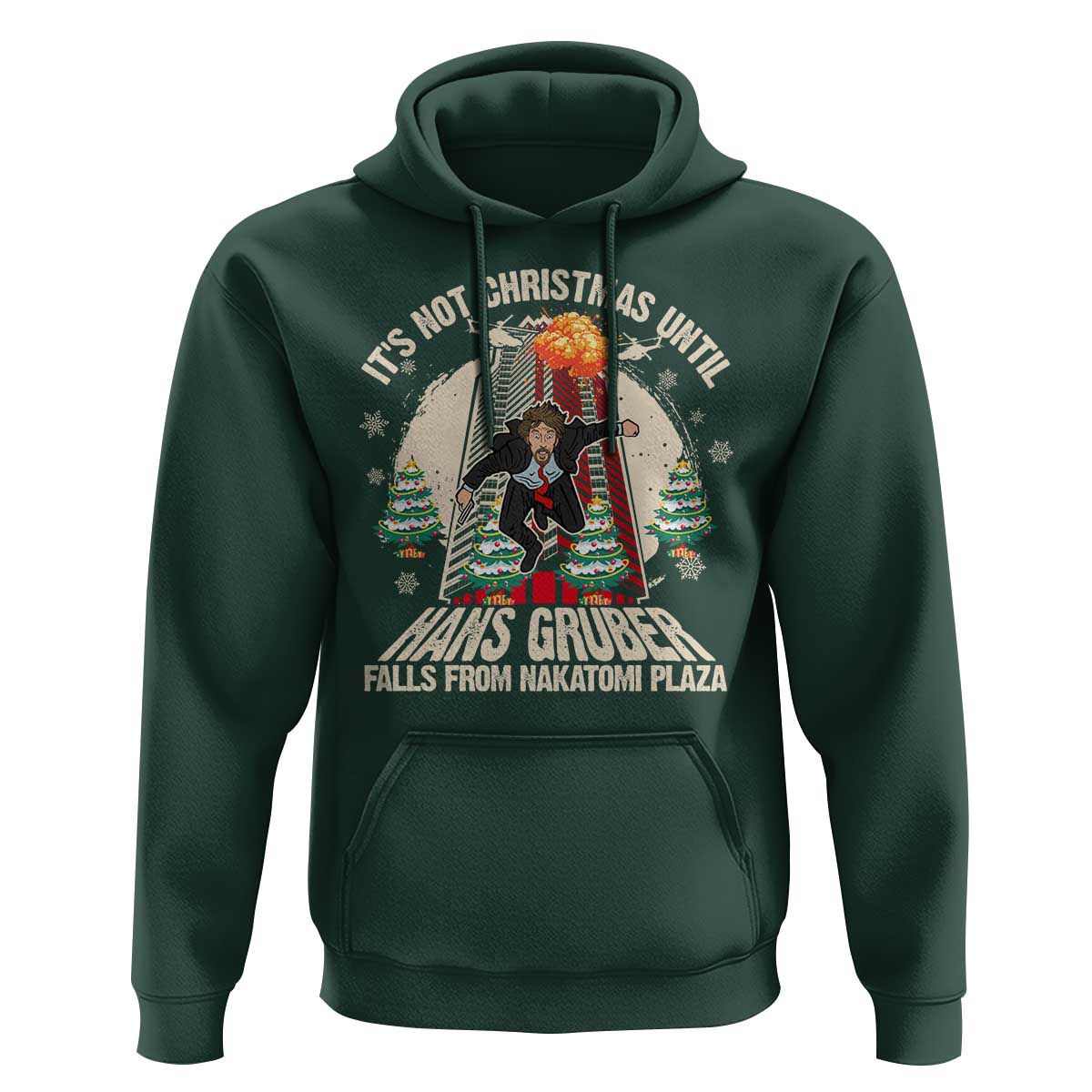 Christmas Nakatomi Plaza Hoodie Hans Gruber Xmas Party 2024