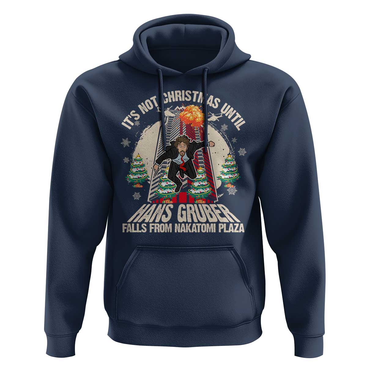 Christmas Nakatomi Plaza Hoodie Hans Gruber Xmas Party 2024