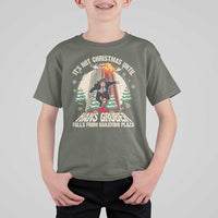 Christmas Nakatomi Plaza T Shirt For Kid Hans Gruber Xmas Party 2024 - Wonder Print Shop