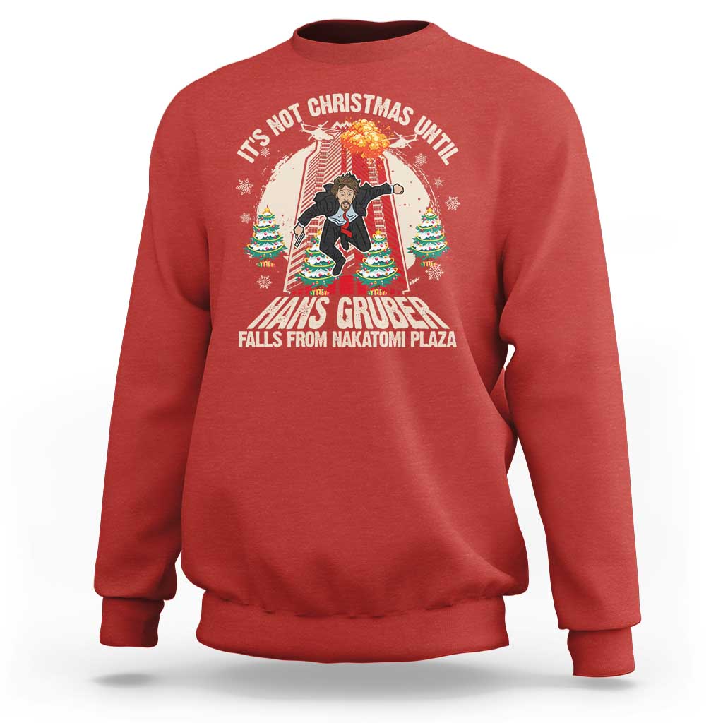 Christmas Nakatomi Plaza Sweatshirt Hans Gruber Xmas Party 2024 - Wonder Print Shop