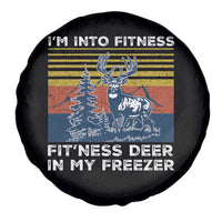 Hunting Spare Tire Cover I'm Into Fitness Fit'ness Deer In My Freezer Gift for Hunter