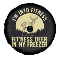 Hunting Spare Tire Cover I'm Into Fitness Fit'ness Deer In My Freezer Deer Hunter