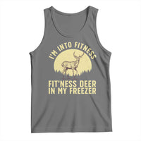 Hunting Tank Top I'm Into Fitness Fit'ness Deer In My Freezer Deer Hunter