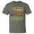 Hunting T Shirt I'm Into Fitness Fit'ness Deer In My Freezer American Flag - Wonder Print Shop