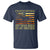 Hunting T Shirt I'm Into Fitness Fit'ness Deer In My Freezer American Flag - Wonder Print Shop
