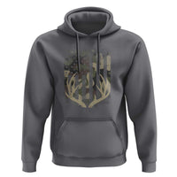 Deer Hunting American Flag Hoodie