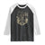 Deer Hunting American Flag Raglan Shirt