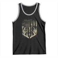 Deer Hunting American Flag Tank Top