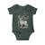 Deer Hunting American Camouflage Flag Baby Onesie