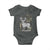 Deer Hunting American Camouflage Flag Baby Onesie