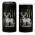 Deer Hunting American Camouflage Flag 4 in 1 Can Cooler Tumbler