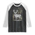 Deer Hunting American Camouflage Flag Raglan Shirt