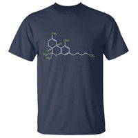 Marijuana T Shirt Cannabis Weed Pot Molecule THC Stoner Gift - Wonder Print Shop