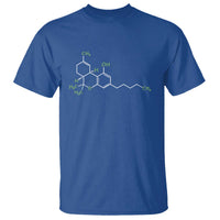 Marijuana T Shirt Cannabis Weed Pot Molecule THC Stoner Gift - Wonder Print Shop
