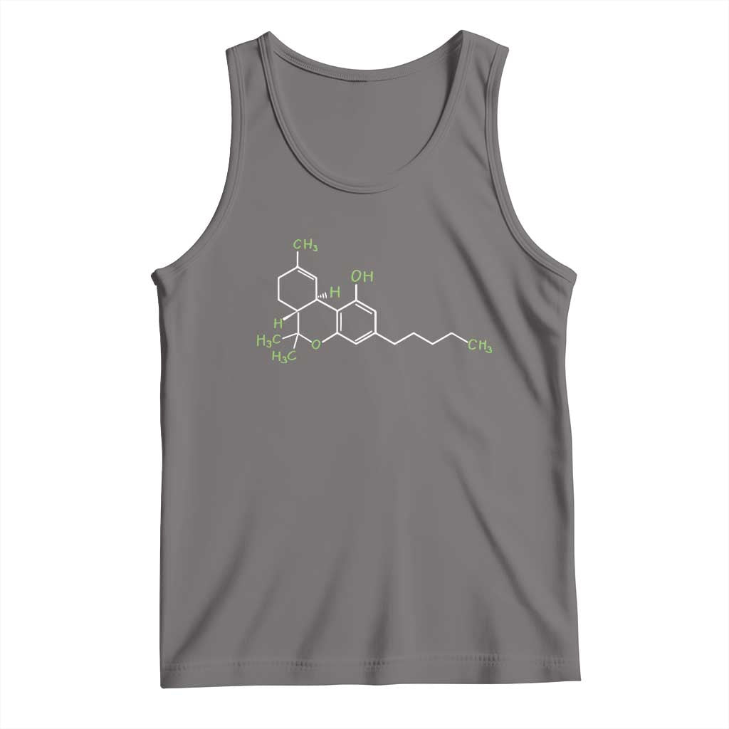 Marijuana Tank Top Cannabis Weed Pot Molecule THC Stoner Gift
