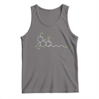 Marijuana Tank Top Cannabis Weed Pot Molecule THC Stoner Gift