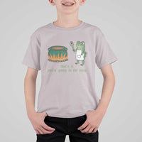 Funny Frog T Shirt For Kid Thats It You're Going In The Soup Weird Weirdcore Meme - Wonder Print Shop