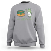 Funny Frog Sweatshirt Thats It You're Going In The Soup Weird Weirdcore Meme - Wonder Print Shop