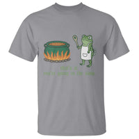Funny Frog T Shirt Thats It You're Going In The Soup Weird Weirdcore Meme - Wonder Print Shop