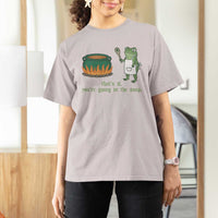 Funny Frog T Shirt For Women Thats It You're Going In The Soup Weird Weirdcore Meme - Wonder Print Shop