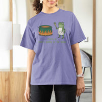 Funny Frog T Shirt For Women Thats It You're Going In The Soup Weird Weirdcore Meme - Wonder Print Shop