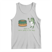 Funny Frog Tank Top Thats It You're Going In The Soup Weird Weirdcore Meme - Wonder Print Shop