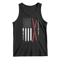 American Flag Drumsticks Tank Top USA Drummers Vintage Drum Sticks - Wonder Print Shop