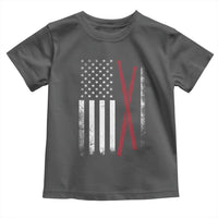 American Flag Drumsticks Toddler T Shirt USA Drummers Vintage Drum Sticks - Wonder Print Shop