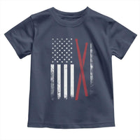 American Flag Drumsticks Toddler T Shirt USA Drummers Vintage Drum Sticks - Wonder Print Shop