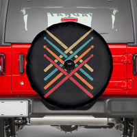 Retro Vintage Drummer Spare Tire Cover 70s 80s Distressed Drum Sticks - Wonder Print Shop