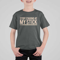 Funny Drumming T Shirt For Kid Stop Staring At My Stick Drummer - Wonder Print Shop