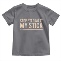 Funny Drumming Toddler T Shirt Stop Staring At My Stick Drummer - Wonder Print Shop