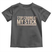 Funny Drumming Toddler T Shirt Stop Staring At My Stick Drummer - Wonder Print Shop