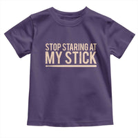 Funny Drumming Toddler T Shirt Stop Staring At My Stick Drummer - Wonder Print Shop