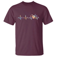 Drums Heartbeat T Shirt Drummer Percussionist Silhouette - Wonder Print Shop