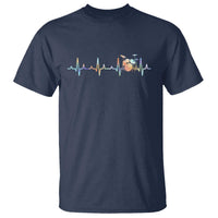 Drums Heartbeat T Shirt Drummer Percussionist Silhouette - Wonder Print Shop