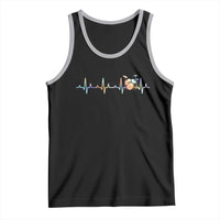 Drums Heartbeat Tank Top Drummer Percussionist Silhouette - Wonder Print Shop