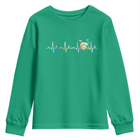 Drums Heartbeat Youth Sweatshirt Drummer Percussionist Silhouette - Wonder Print Shop