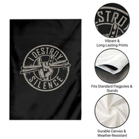 Funny Drummer Garden Flag Musician Gift Percussion Lover - Wonder Print Shop