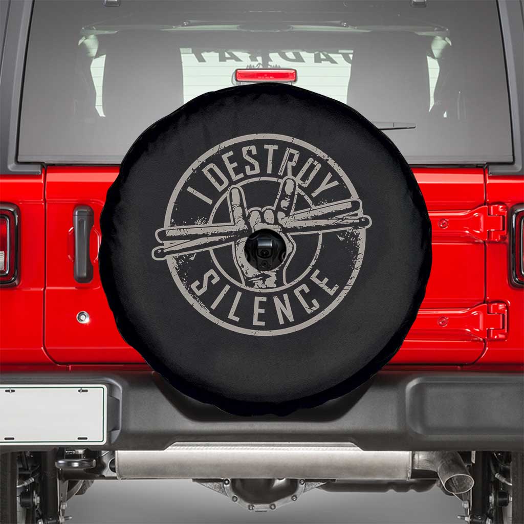 Funny Drummer Spare Tire Cover Musician Gift Percussion Lover - Wonder Print Shop
