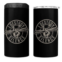 Funny Drummer 4 in 1 Can Cooler Tumbler Musician Gift Percussion Lover - Wonder Print Shop