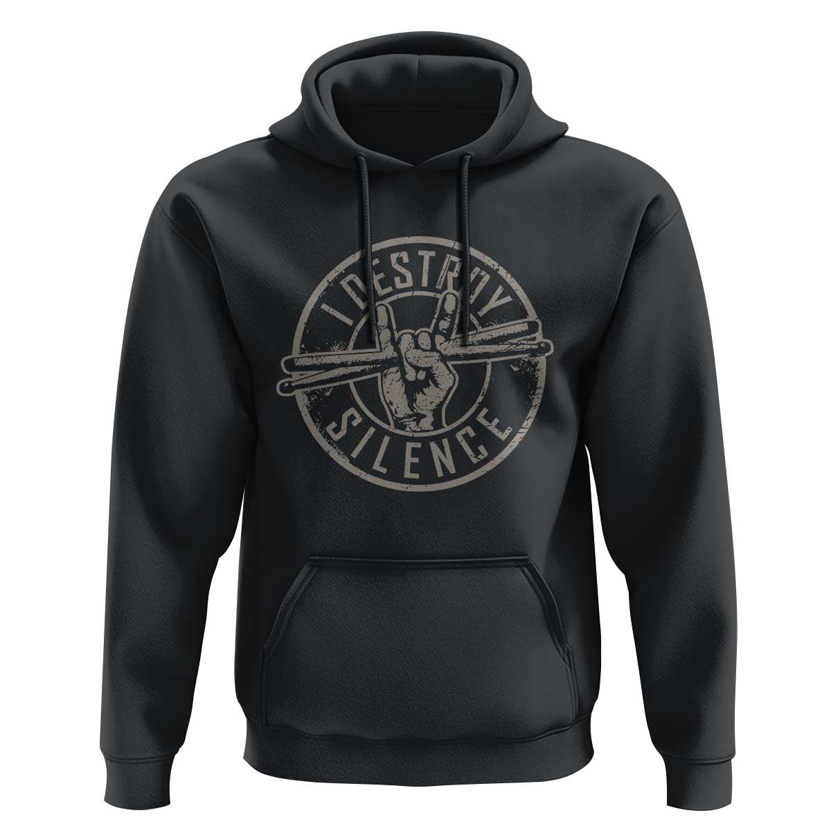 Funny Drummer Hoodie Musician Gift Percussion Lover - Wonder Print Shop