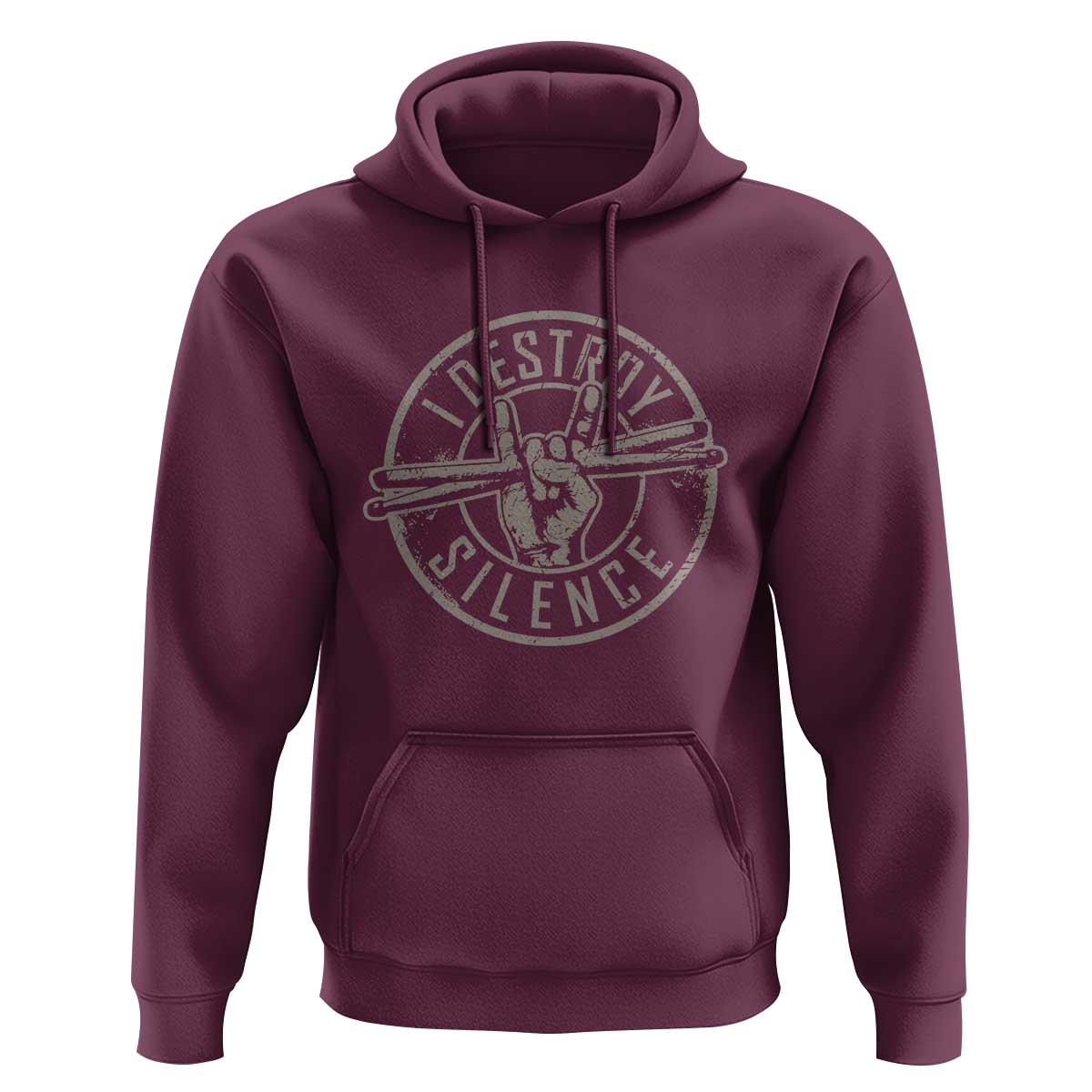 Funny Drummer Hoodie Musician Gift Percussion Lover - Wonder Print Shop