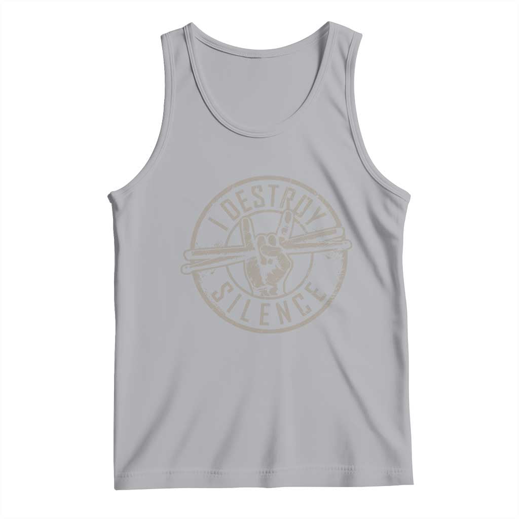Funny Drummer Tank Top Musician Gift Percussion Lover - Wonder Print Shop
