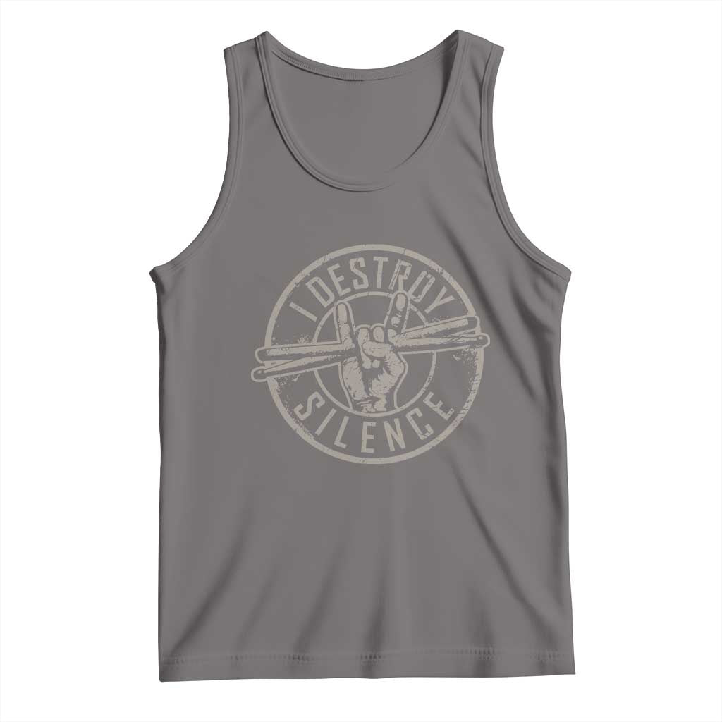 Funny Drummer Tank Top Musician Gift Percussion Lover - Wonder Print Shop