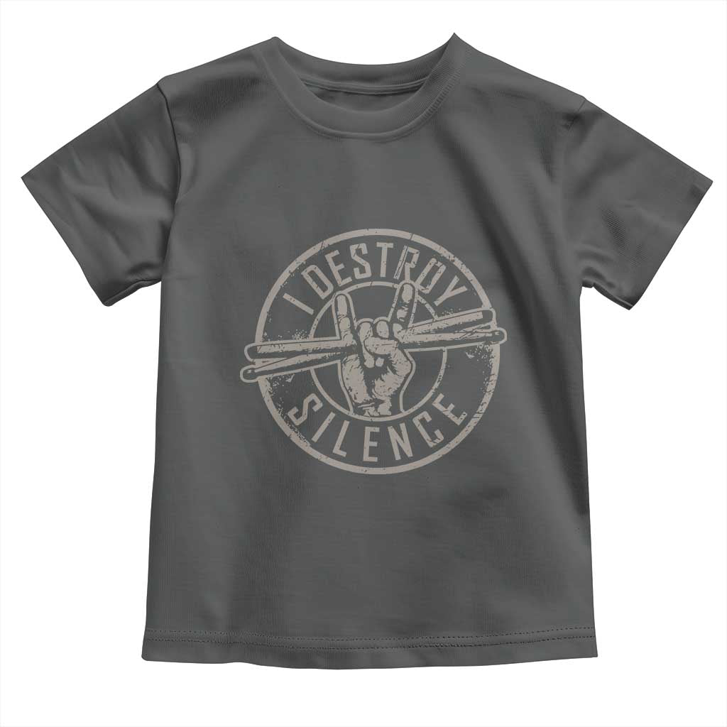 Funny Drummer Toddler T Shirt Musician Gift Percussion Lover - Wonder Print Shop